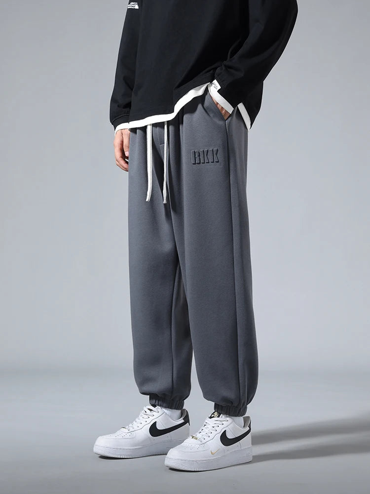 Pantalones Jogger de Algodón y Poliéster para Hombre – Tallas Grandes 6XL-8XL, Deportivos, Baggy, Cintura Elástica, Harem Hip Hop Sueltos