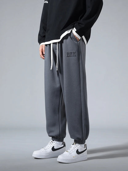 Pantalones Jogger de Algodón y Poliéster para Hombre – Tallas Grandes 6XL-8XL, Deportivos, Baggy, Cintura Elástica, Harem Hip Hop Sueltos