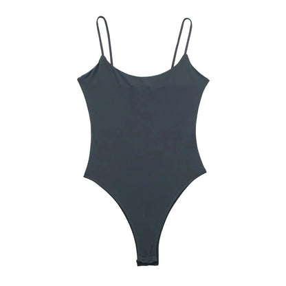 Body Mujer TRAF 2024 Sexy | Espalda Descubierta Blanco/Negro