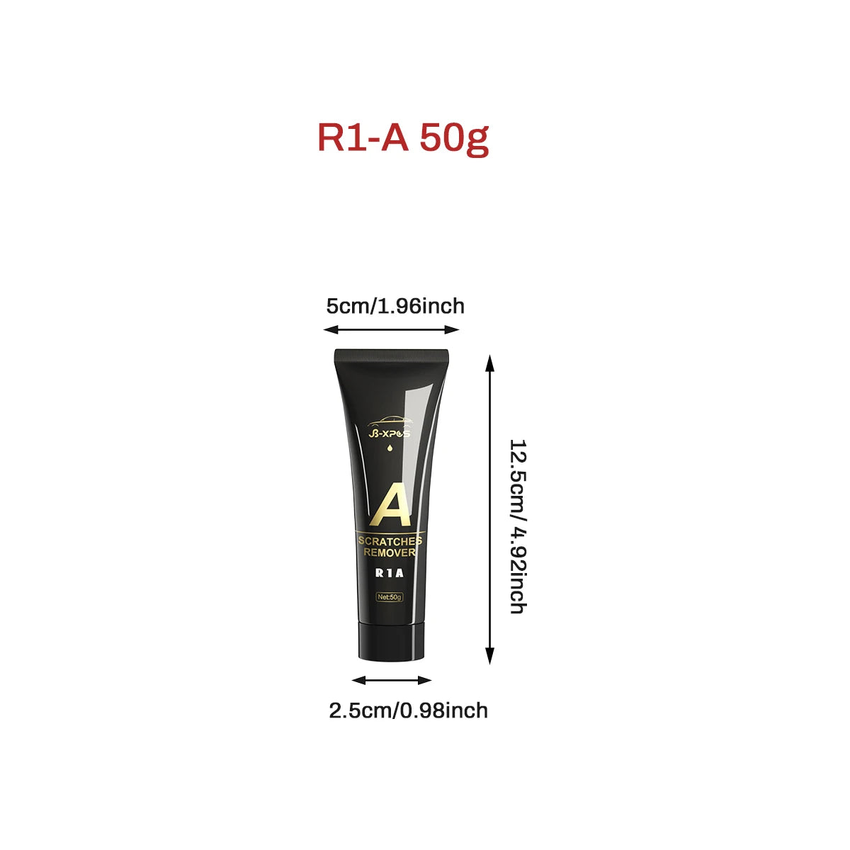 Removedor de Rayones para Auto R1 | Pulidor de Pintura, Restaurador de Brillo y Cera Anti-Rayaduras