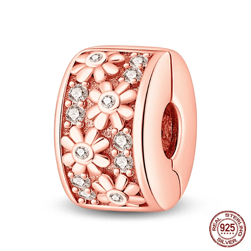 100% 925 Sterling Silver Creative Blue Luminous Firefly Charms Pendants Fit Qikaola 925 Original Bracelets DIY Birthday Jewelry