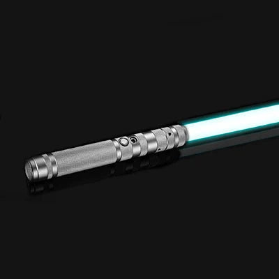 Sable de Luz RGB Metálico – Lightsaber de Juguete con Efectos Láser, Espada de Batalla y Lightstick Inspirado en Kpop