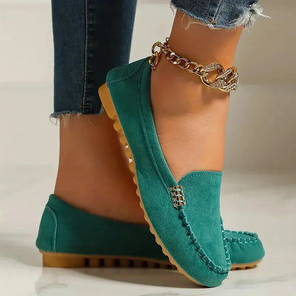 Mocasines Mujer 2024 | Zapatos Casuales Planos de Mezclilla