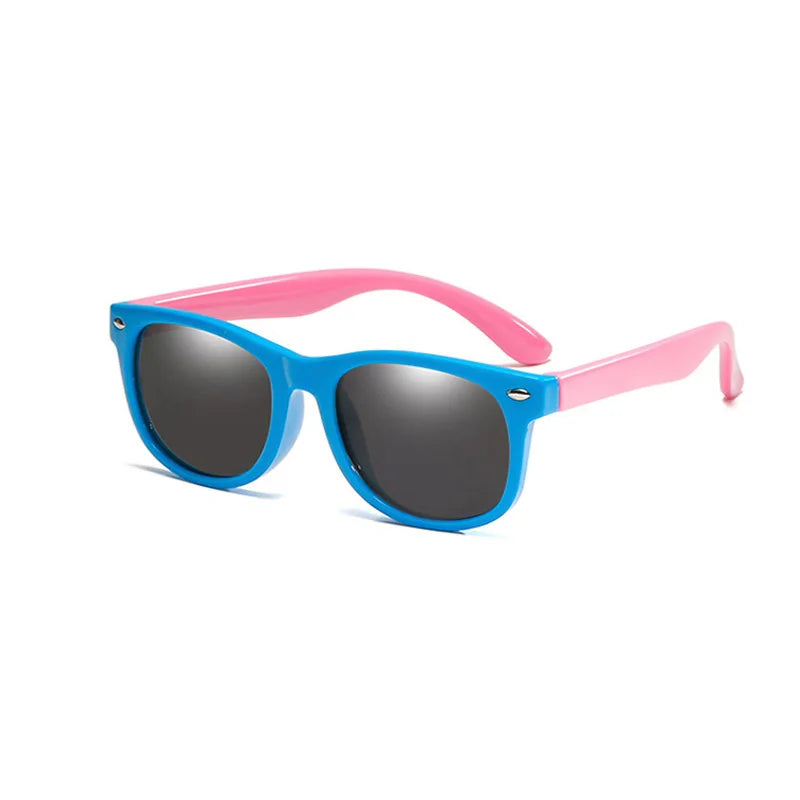 Gafas de Sol Polarizadas para Niños | TR90 Silicona Ultraligeras UV400 Multicolor