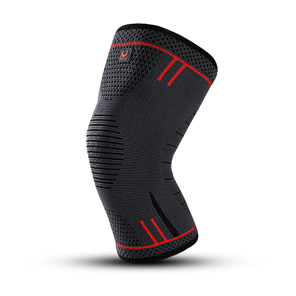 GTUBIKE 1PCS Compression Knee Support Sleeve Elastic Knee Pads Brace Springs Gym Sports Protector Basketball Volleyball Run