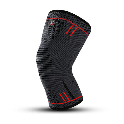 GTUBIKE 1PCS Compression Knee Support Sleeve Elastic Knee Pads Brace Springs Gym Sports Protector Basketball Volleyball Run