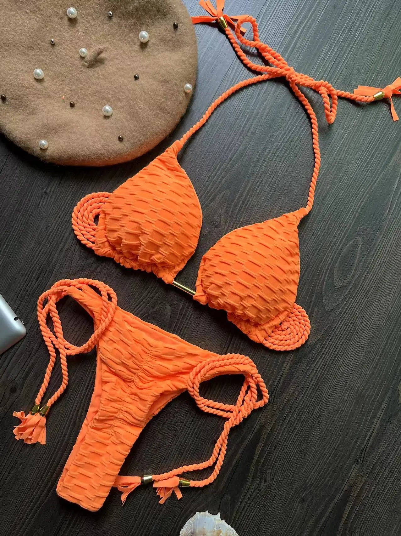RUOTONGSEPT Bikini Sexy Mujer 2025 | Push-Up Brasileño Playa y Piscina