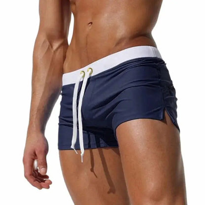 Bañador Hombre Boxer 10 Colores | Shorts Playa con Bolsillo Trasero Secado Rápido – Swimwear Verano