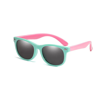 Gafas de Sol Polarizadas para Niños | TR90 Silicona Ultraligeras UV400 Multicolor