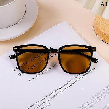 Gafas de Sol Cuadradas Unisex | Estilo Retro Vintage de Lujo para Mujer y Hombre