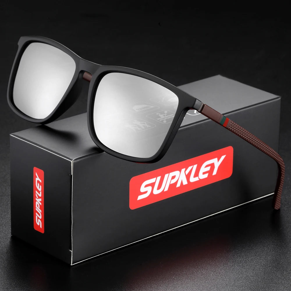 SUPKLEY Gafas de Sol Deportivas Polarizadas Hombre Mujer | Protección UVA&UVB