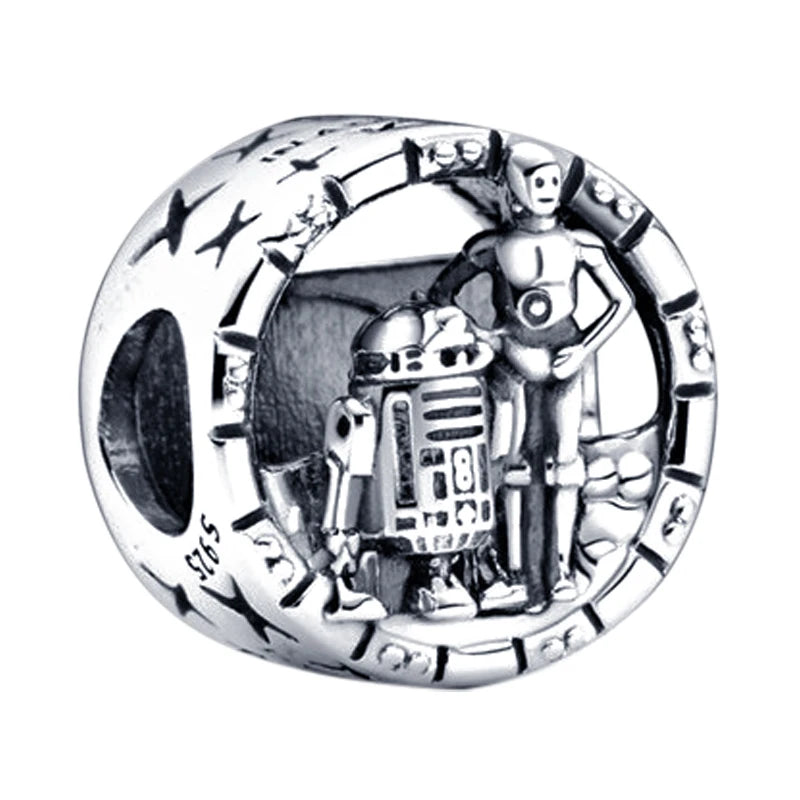 Charm Sobre Plata 925 | Serie Mago | Compatible Pulsera Pandora 3mm