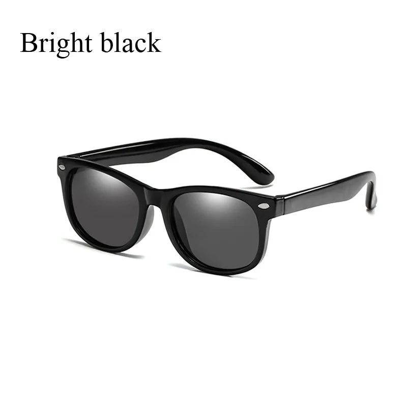 Gafas de Sol Polarizadas para Niños | TR90 Silicona Ultraligeras UV400 Multicolor