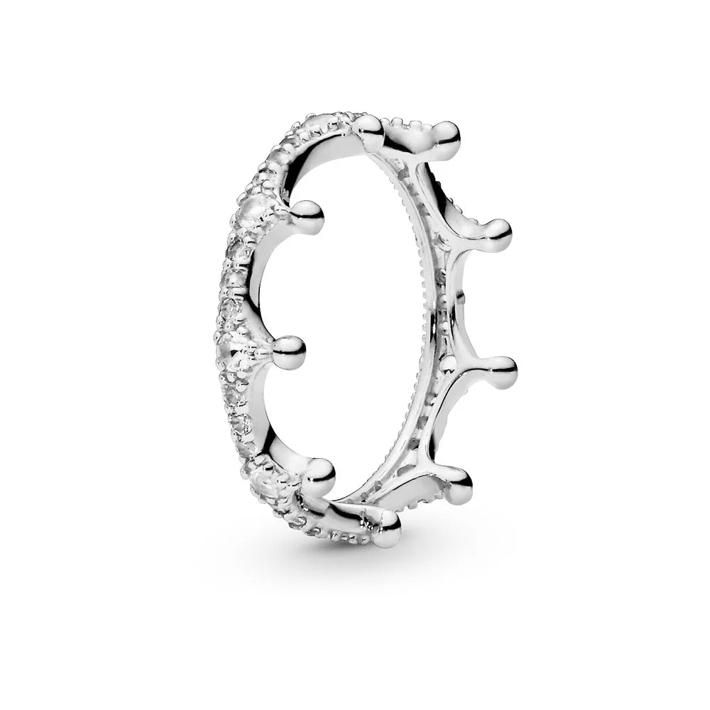 Hot Sale 925 Silver Rose in Bloom Ring For Women Exquisite Style Fashionable For Parties Wedding Luxury DIY Jewelry Fine Gifts