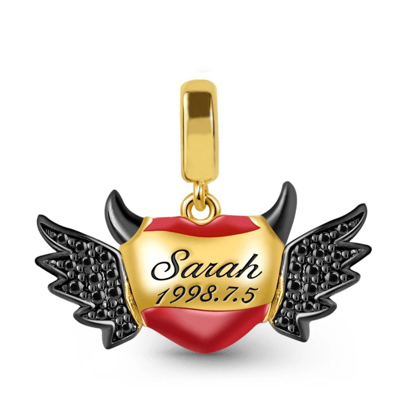 Charm Abalorios Dorados y Rosados para Pulseras Originales Mujer