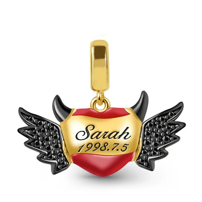 Charm Abalorios Dorados y Rosados para Pulseras Originales Mujer