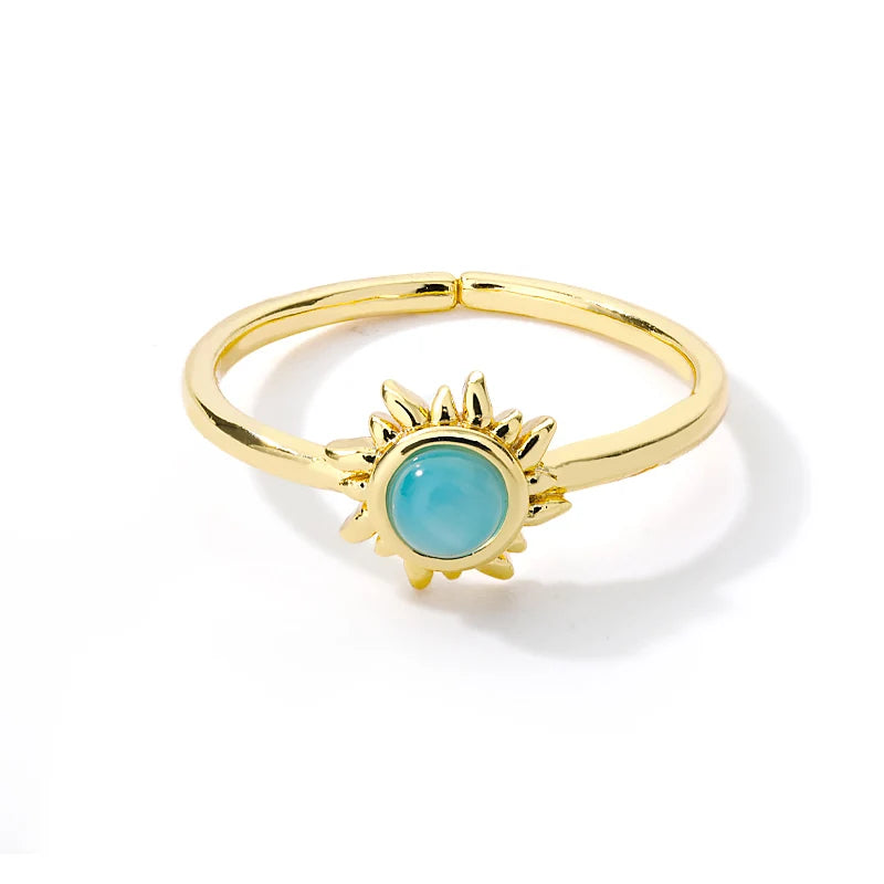 Anillos Clásicos de Acero Inoxidable 316L para Mujer - Color Dorado de Lujo Antialérgico y Duradero