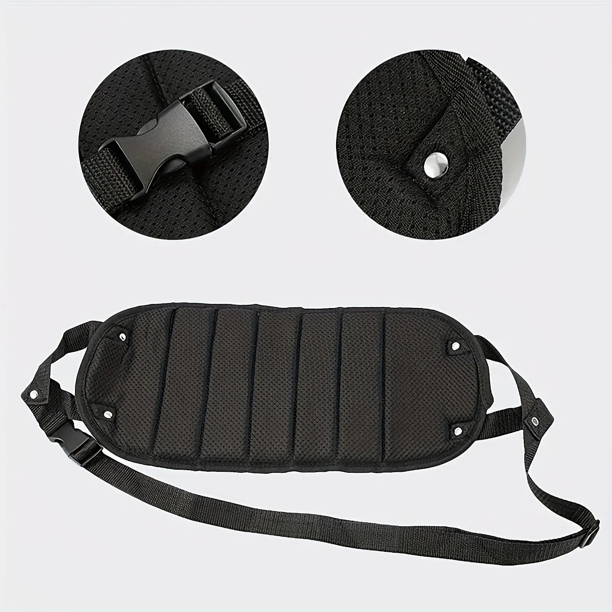 Hamaca Ajustable para Pies – Descanso de Viaje, Avión, Auto y Oficina