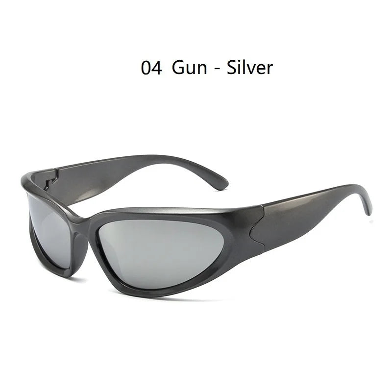 Gafas de Sol Deportivas Y2K Punk Unisex | Vintage Shades UV400 de Lujo Estilo Streetwear