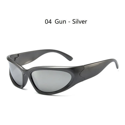 Gafas de Sol Deportivas Y2K Punk Unisex | Vintage Shades UV400 de Lujo Estilo Streetwear