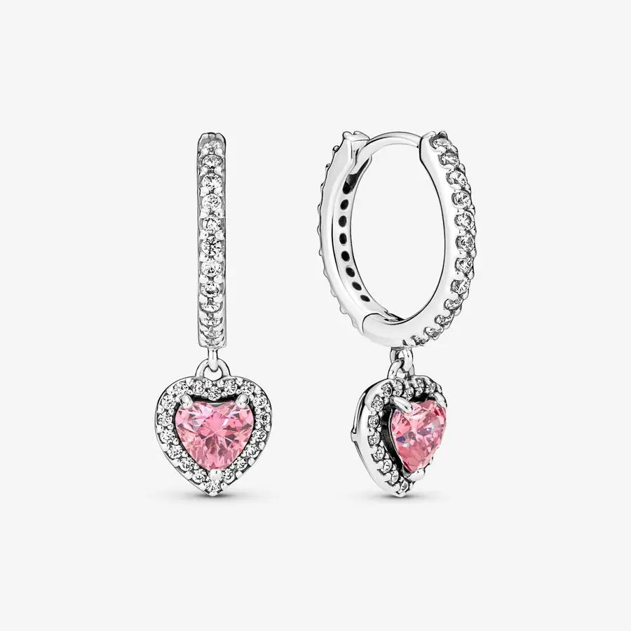 Charm flor margarita rosa de plata 925 – Colgante en forma de flor para pulsera tipo Pandora, joyería elegante para mujer