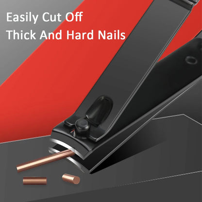 Set Profesional de Cortauñas 7-24 Piezas | Kit de Manicura y Pedicura de Alta Precisión para Hombres y Mujeres
