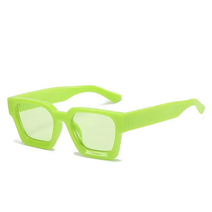 JNPCXI Gafas de Sol Cuadradas de Lujo | Retro Fashion Unisex UV400