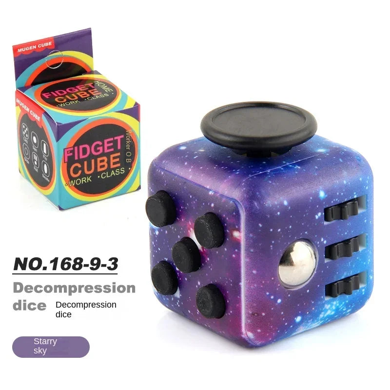 Cubo Antiestrés Infinito – Juguete Fidget de Descompresión para Niños y Adultos, Anti Ansiedad y Antiestrés