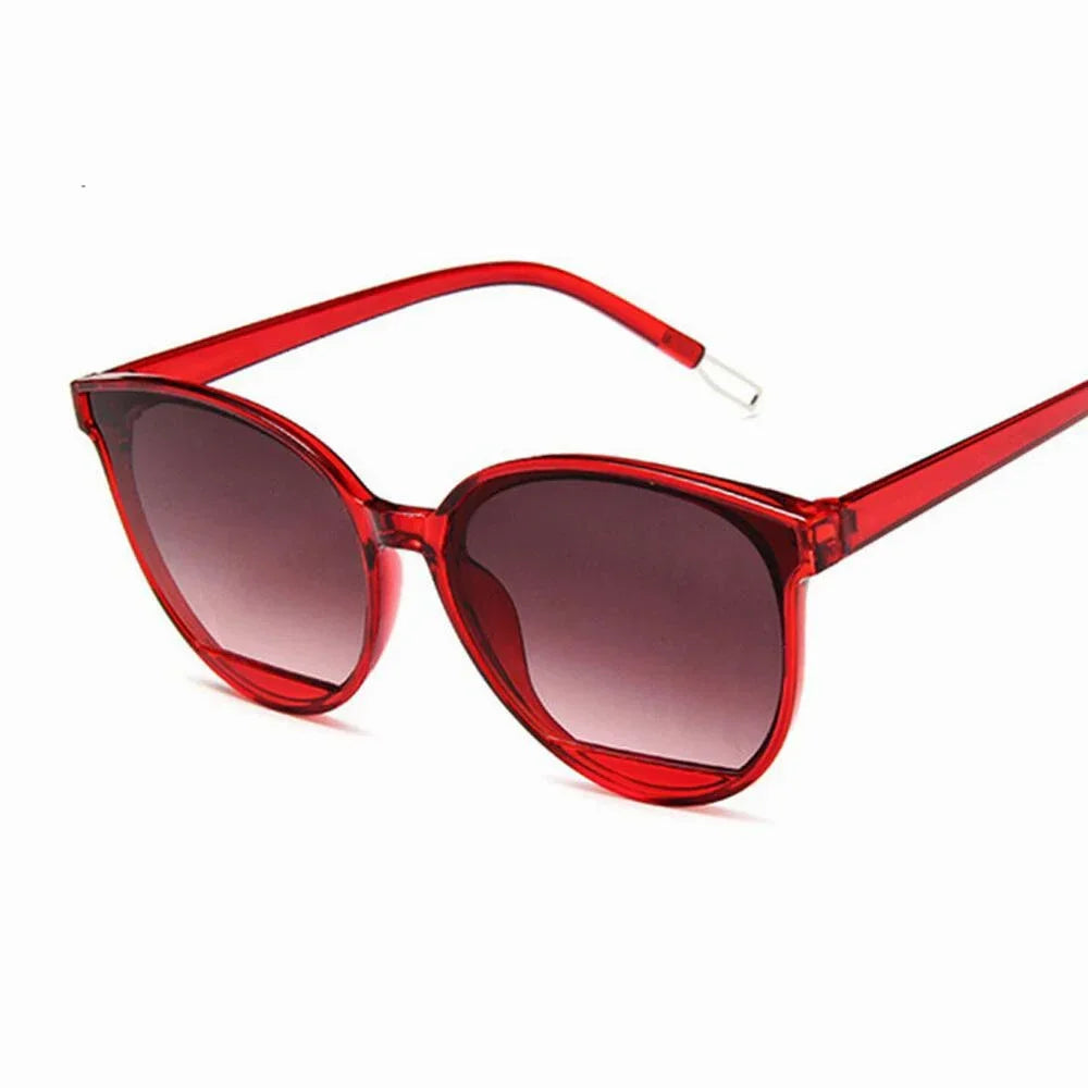 Gafas de Sol Mujer 2025 | Vintage Metal Mirror Fashion UV400 Oculos de Sol