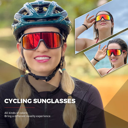 Gafas de Ciclismo SCVCN HOT MTB | Gafas Deportivas Unisex con Protección UV400 | Running, Conducción, Bicicleta y Outdoor