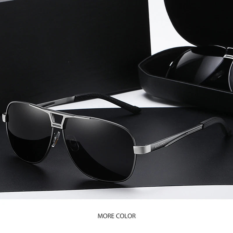 Gafas de Sol Fotocromáticas Polarizadas para Hombre – Estilo Vintage UV400 para Conducir y Uso Diario