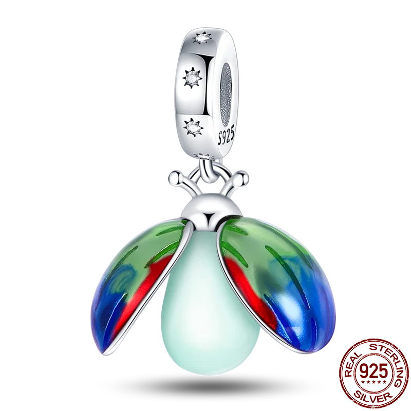 Charm Buho Serie Bee en Plata 925 – Abalorio DIY para Pulseras Originales Mujer