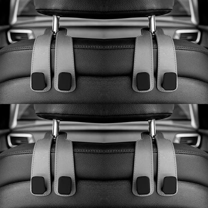 Ganchos ReposaCabezas para Coche – Organizador de Asiento Trasero | Soporte para Bolsos, Mochilas y Compras
