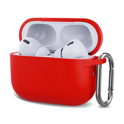Funda de Silicona para AirPods Pro 2 / AirPods 3 / 2 / 1 – Protector Antigolpes para Estuche Bluetooth con Llavero