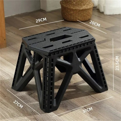 Taburete Plegable Portátil para Exterior – Alta Capacidad, Pesca, Playa y Camping