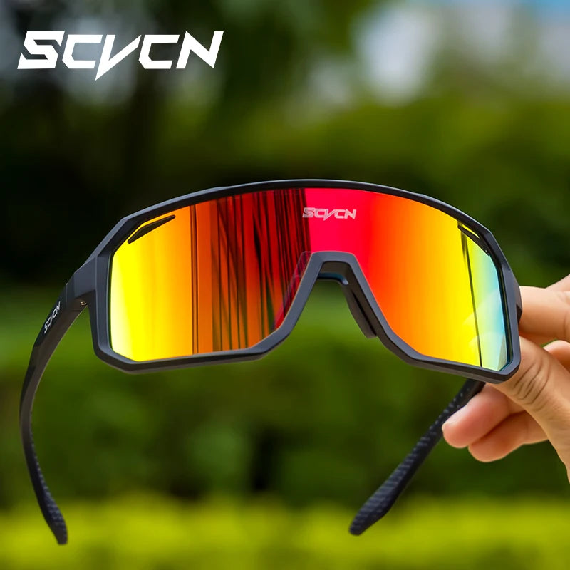 Gafas de Ciclismo SCVCN HOT MTB | Gafas Deportivas Unisex con Protección UV400 | Running, Conducción, Bicicleta y Outdoor