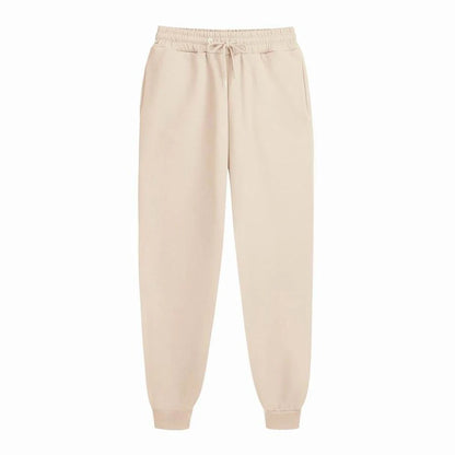 Pantalones Deportivos Hombre | Primavera y Otoño | Felpa Oversized con Cordón y Bolsillos