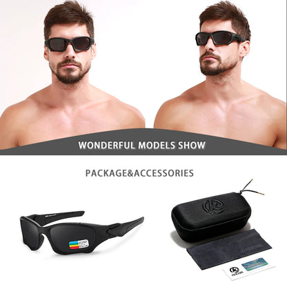 KDEAM Gafas de Sol Deportivas Polarizadas | Lentes Anti-Reflejo UV400 Unisex KD0623