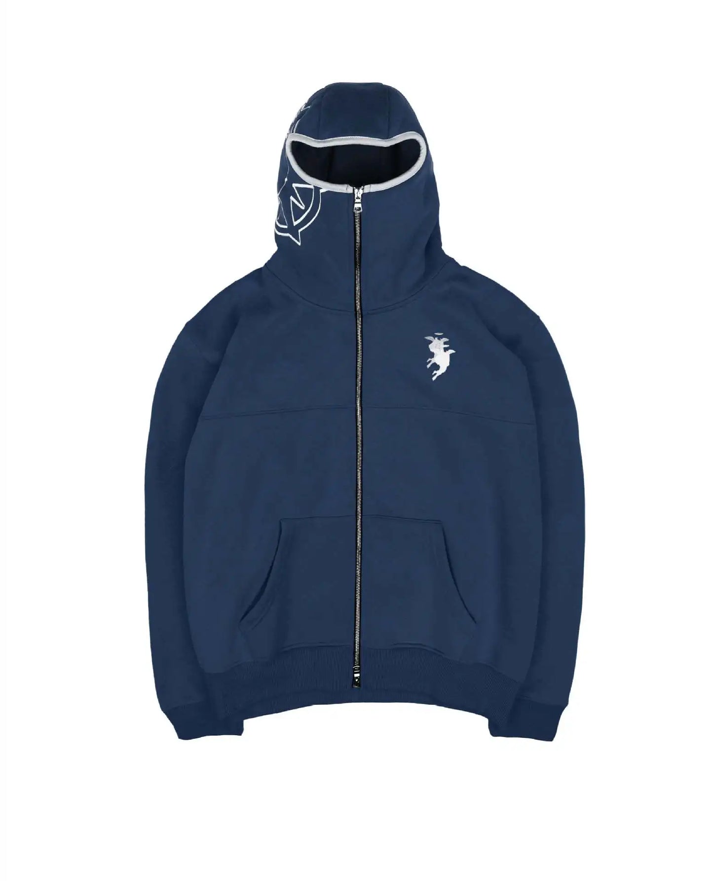 Hoodie Oversize con Bordados Gráficos – Sudadera Unisex Estilo Streetwear Y2K Harajuku Hip Hop Retro Gótica Rock