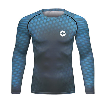 Conjunto Deportivo para Hombre BJJ No Gi – Rashguard + Shorts MMA | Traje de Entrenamiento Kickboxing Antideslizante Anti-UV