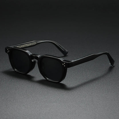 Gafas de Sol Polarizadas Unisex | Estilo Cuadrado con Núcleo Metálico y Remaches