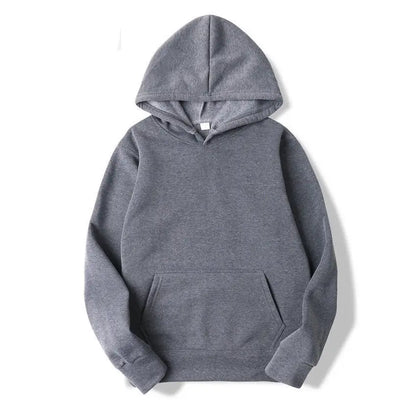 Hoodie Básico de Felpa – Sudadera con Capucha Unisex, Económica y Versátil para Hombre