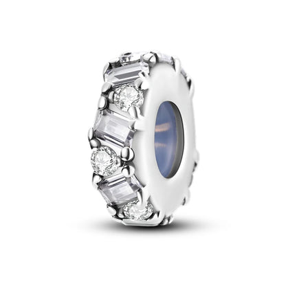 Charm de Plata 925 Araña, Mariposa y Zirconia – Abalorios Brillantes para Pulseras Originales 3mm