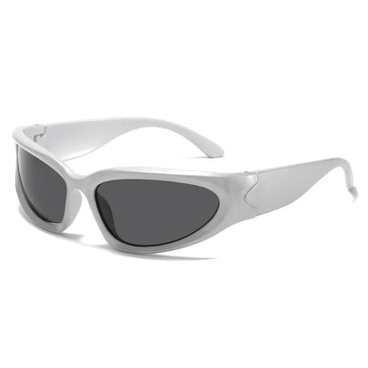 Gafas de Sol Y2K Ovaladas | Estilo Punk Retro Unisex UV400 Mujer & Hombre