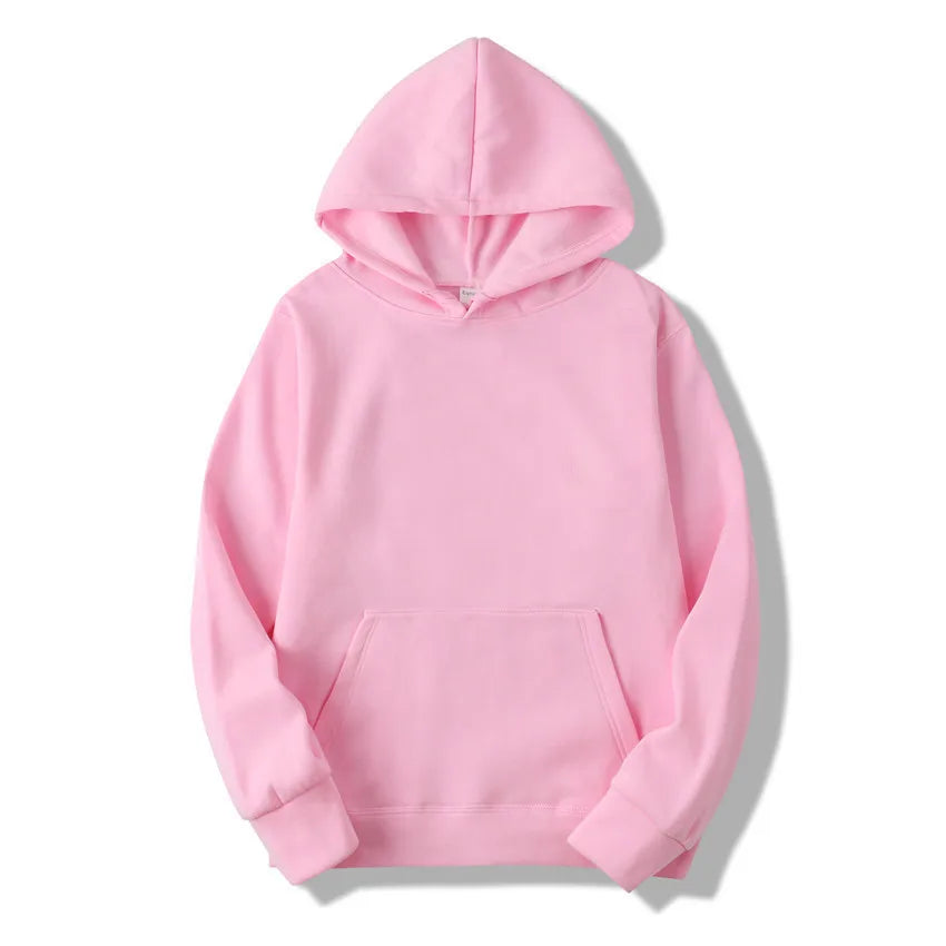 Hoodie Básico Unisex – Sudadera Casual Hombre y Mujer para Primavera, Otoño e Invierno
