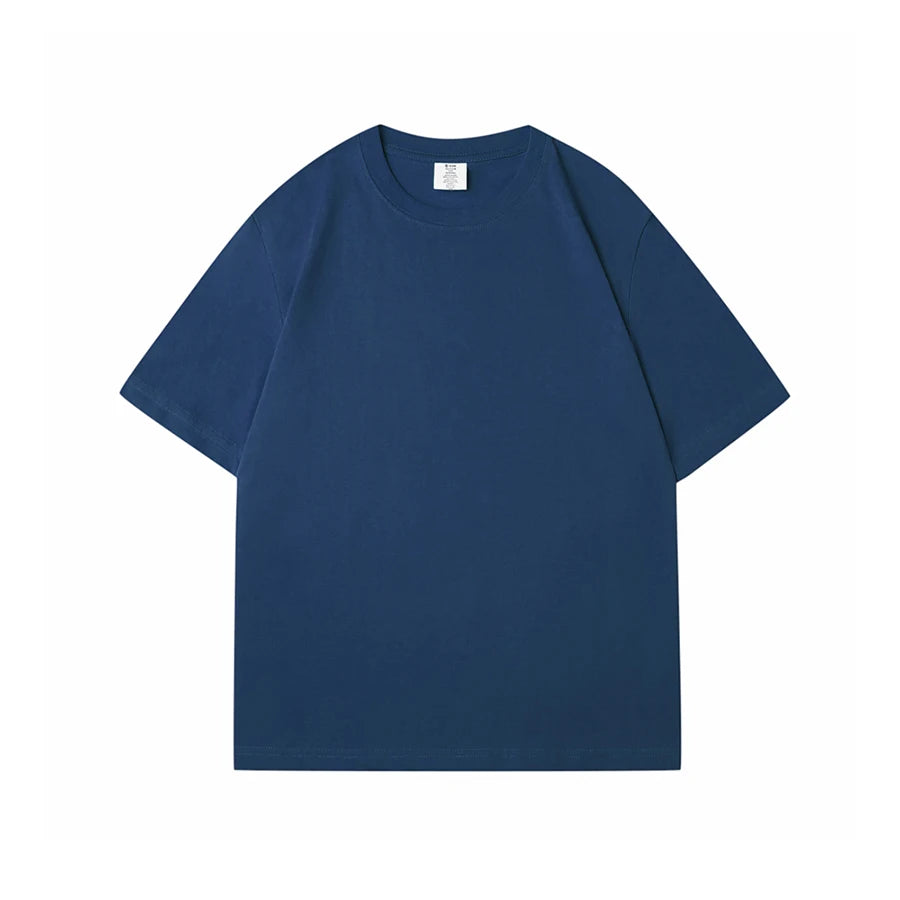 Camiseta Oversize Algodón 100% | Básica Casual Verano Manga Corta