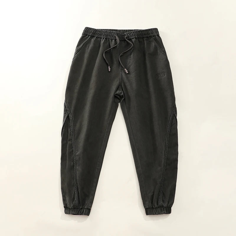 Pantalones Cargo Oversize Plus Size para Hombre – Joggers Harajuku Streetwear Coreano Hip Hop Baggy Casual