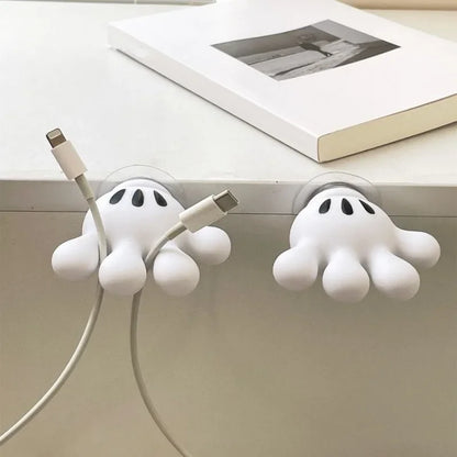 Soporte de Cepillo de Dientes Mickey con Ganchos Multifuncionales | Organizador de Baño sin Taladro