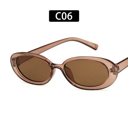 Gafas de Sol Retro Ovaladas para Mujer | Estilo Vintage Pequeño UV400 Polarizadas