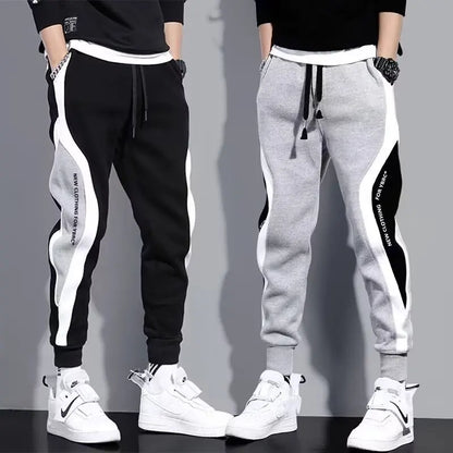 Pantalón Jogger Hombre Negro | Moda Hip Hop Casual con Cintura Elástica – Streetwear Deportivo